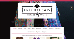 Desktop Screenshot of frecklesais.com